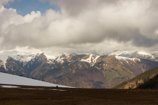 Mountain views in Arkhyz near BTA