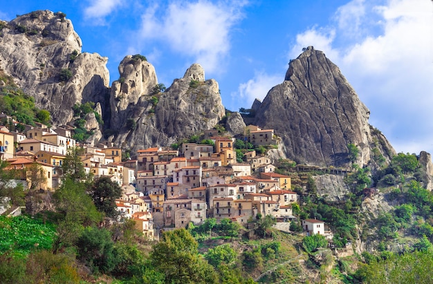 Mountain village Castelmezzano