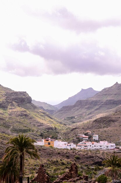 Mountain Village at the Spanish Canary Islands.