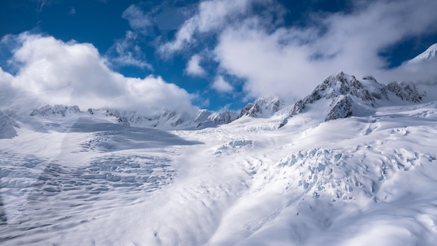 Mountain With Winter Landscape