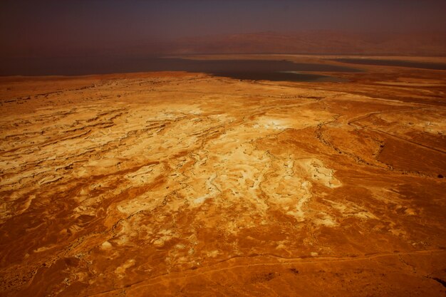 イスラエルの死海の山