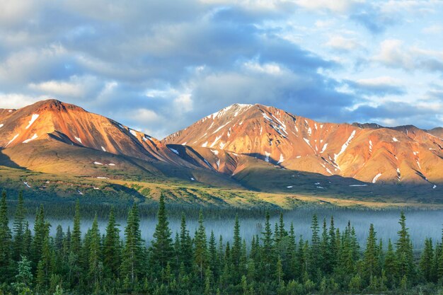 Mountains on Alaska