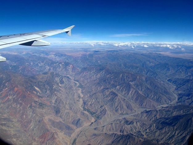 Mountains Andes in Peru South America