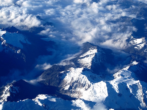 Montagne ande in perù, sud america