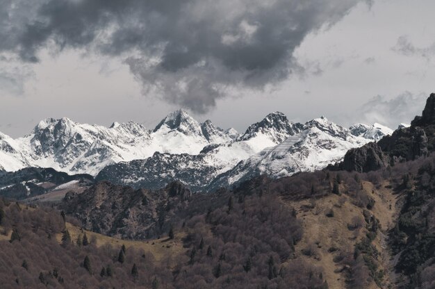 Mountains of Brembana valley Bergamo Italy