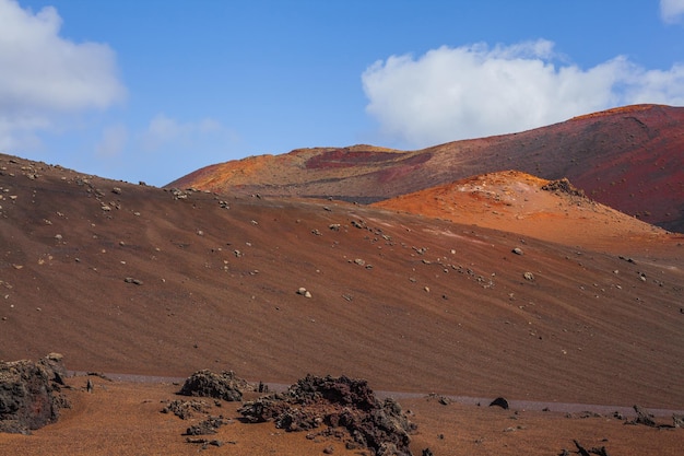 Mountains of fire Timanfaya