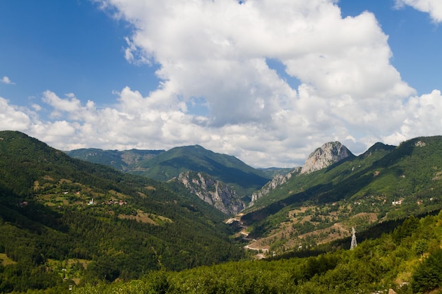 Mountains from Kastamonu Turkey