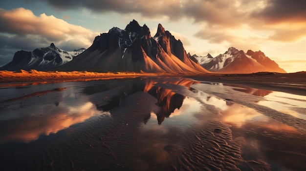 Mountains in Iceland