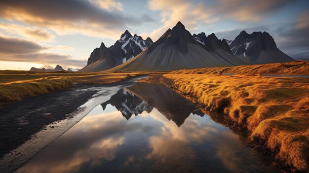 Mountains in Iceland