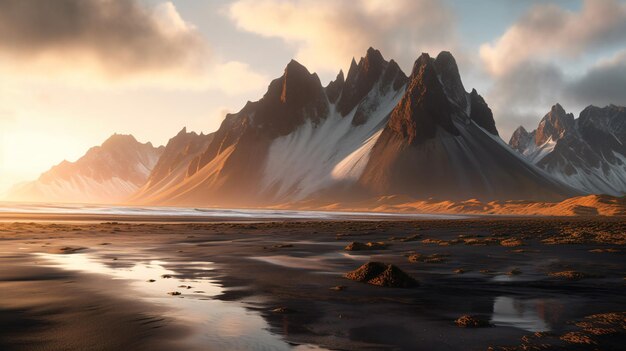 Mountains in Iceland