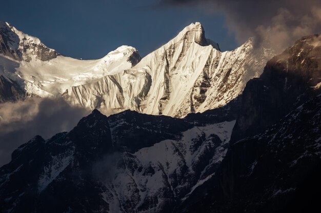 照片山脉,风景,旅游业,日落,自然