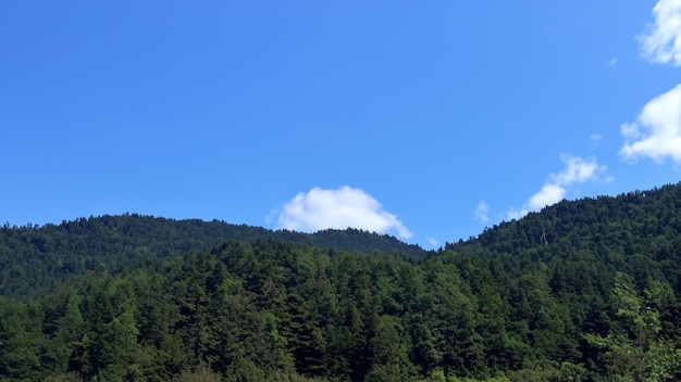 mountains landscape view