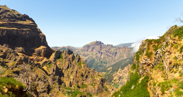 山の風景