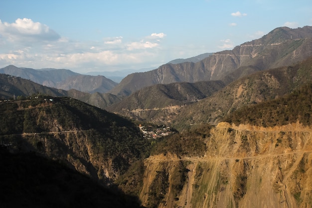 Mountains near Devprayag India