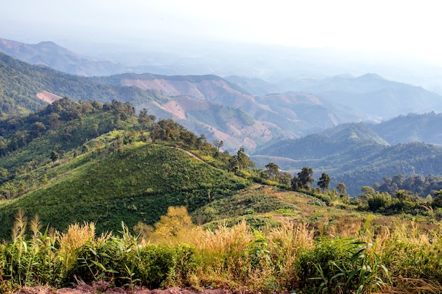 Mountains in the North of Thailand