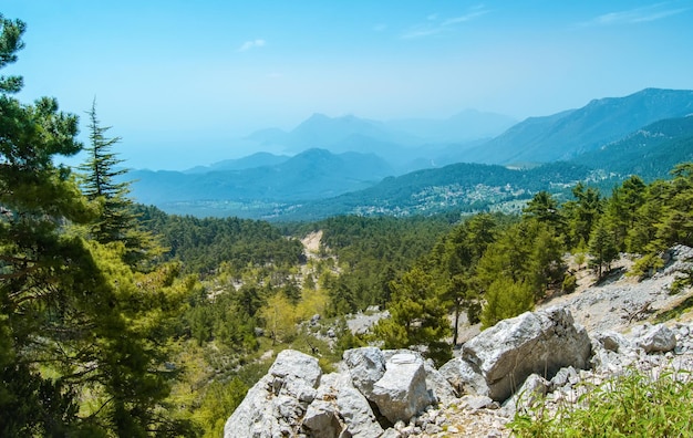 Mountains in Turkey Landscape of Lykia way