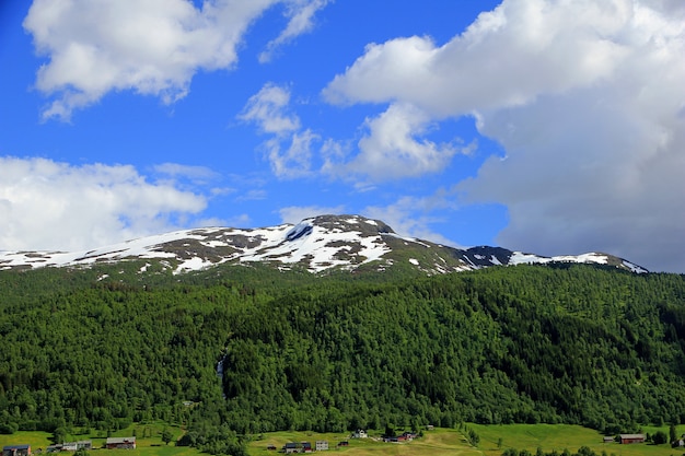 Mountains and valleys of Norway