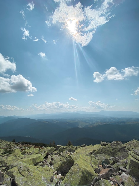 Mountains view