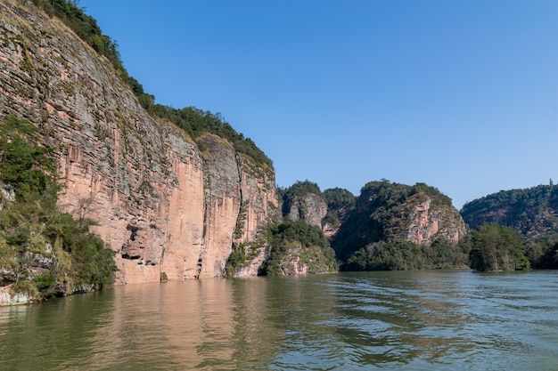 Mountains with world geology and Danxia landform