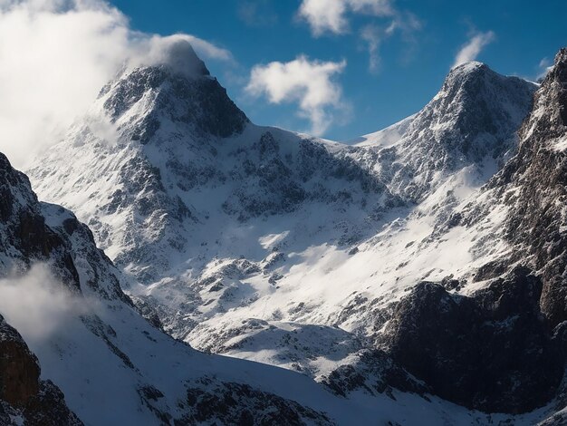 Photo mountainscapes summits