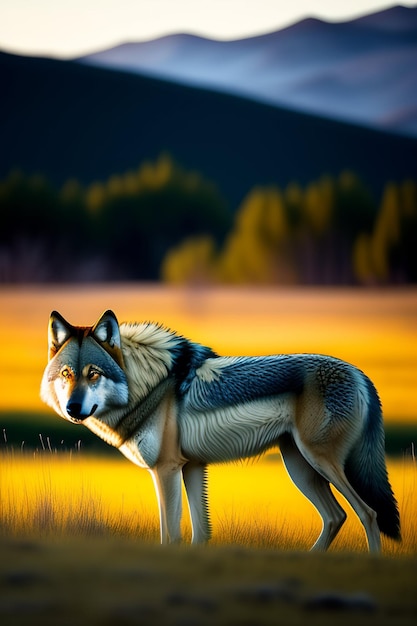 Mountaiwolf Duitse Wolf