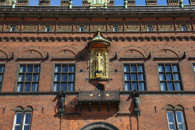 Mounument in Copenhagen city Denmark