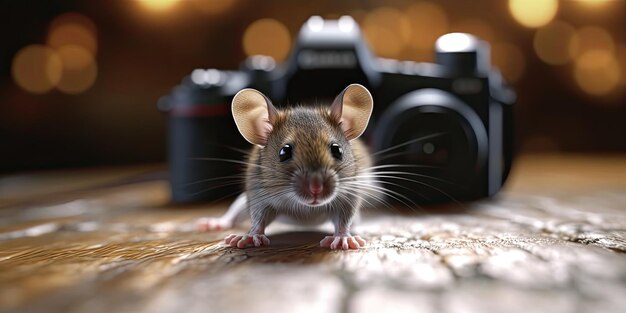 Photo mouse ai generative