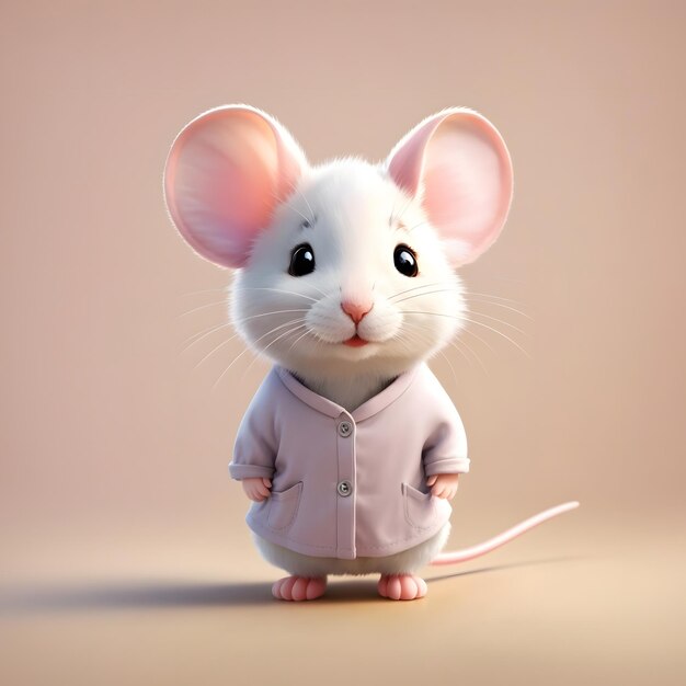 Photo mouse animal illustration ai generative