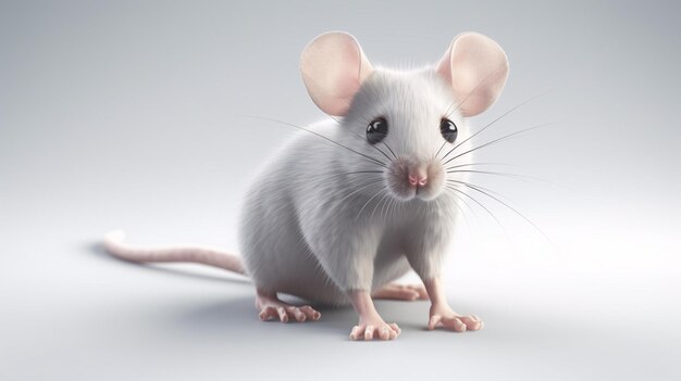 mouse isolated background