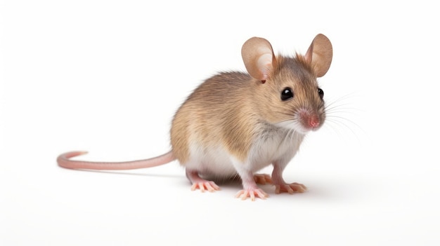 Mouse isolated on White Background