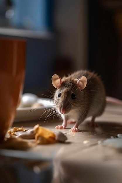 mouse in the kitchen