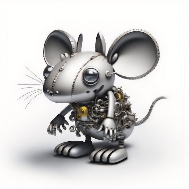 Photo mouse robot concept art