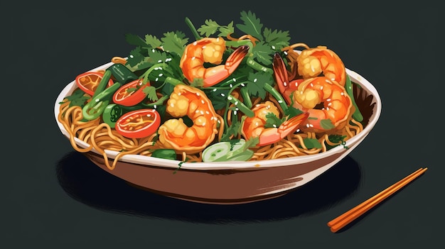 Mouthwatering_Chow_Mein_Presentation
