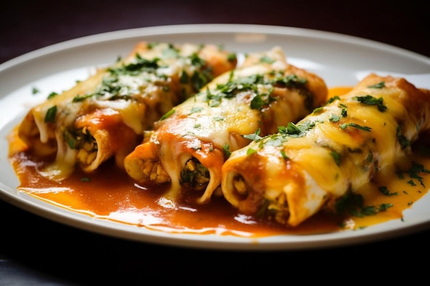 Mouthwatering Enchilada Supper