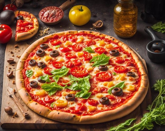 MouthWatering Gourmet Pizza A Culinary Delight