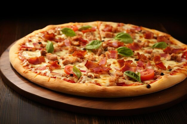 Mouthwatering Pizza Delight