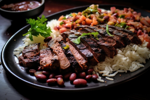 Mouthwatering Steak and Beans