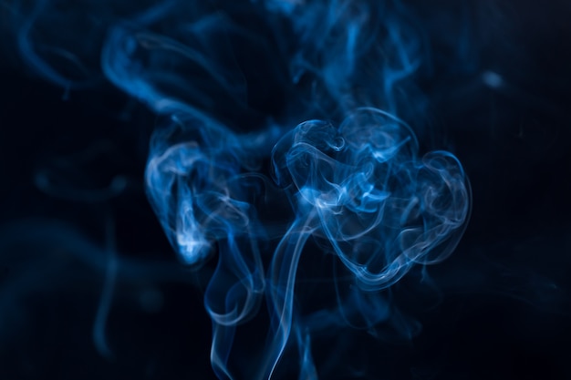 Photo movement of white smoke