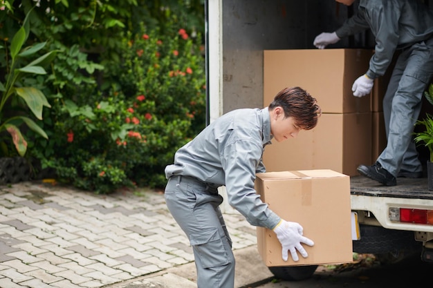 Movers Loading Truck