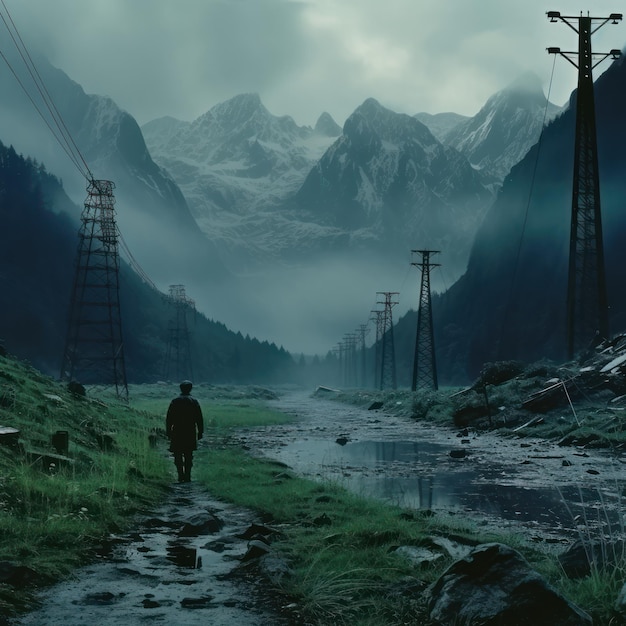 movie style landscape