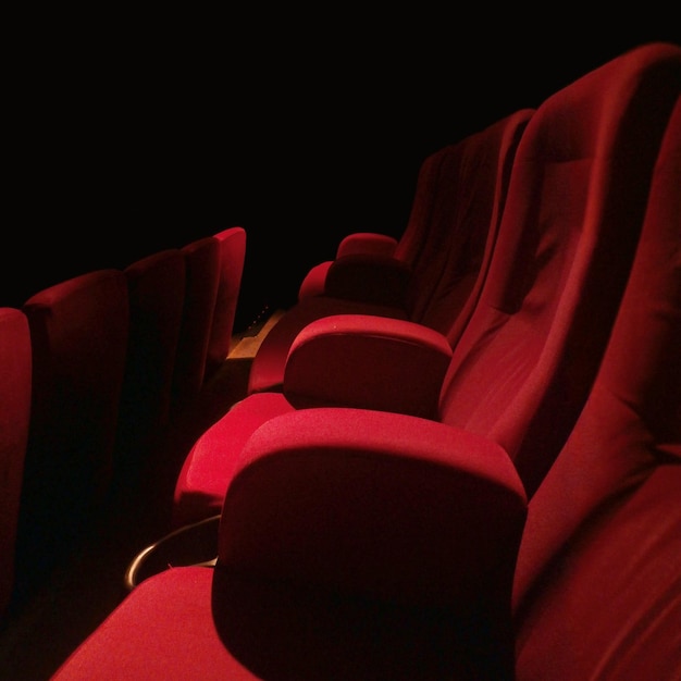 Movie theater seats