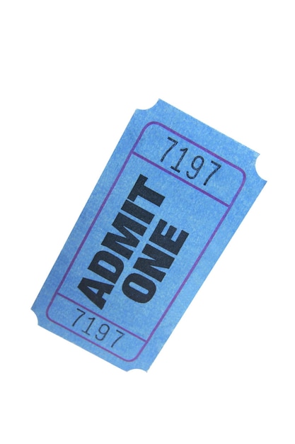Foto biglietto del cinema