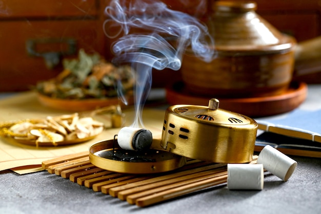 Foto moxibustion-box