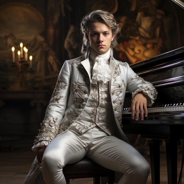 Photo mozart fashion