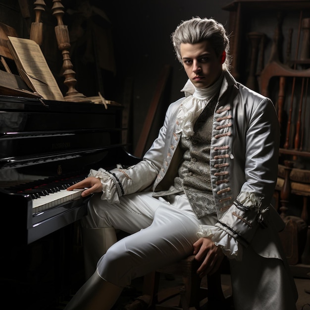 Photo mozart fashion