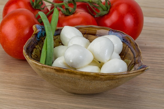 Mozzarella cheese balls