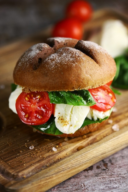 Mozzarella sandwich