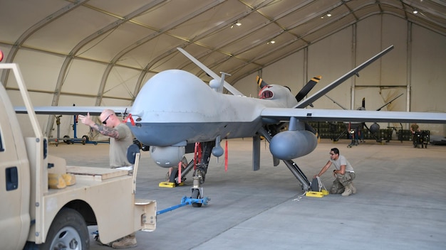 MQ9 リーパー プレデター 米軍の UAV ドローン 最先端の軍用ドローン
