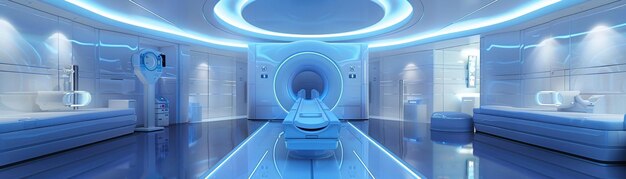 사진 mri 방의 우아한 디자인