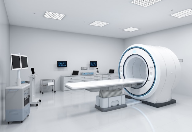 Аппарат МРТ или устройство сканирования магнитно-резонансной томографии